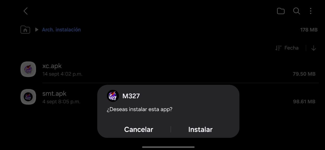 Instalar APK
