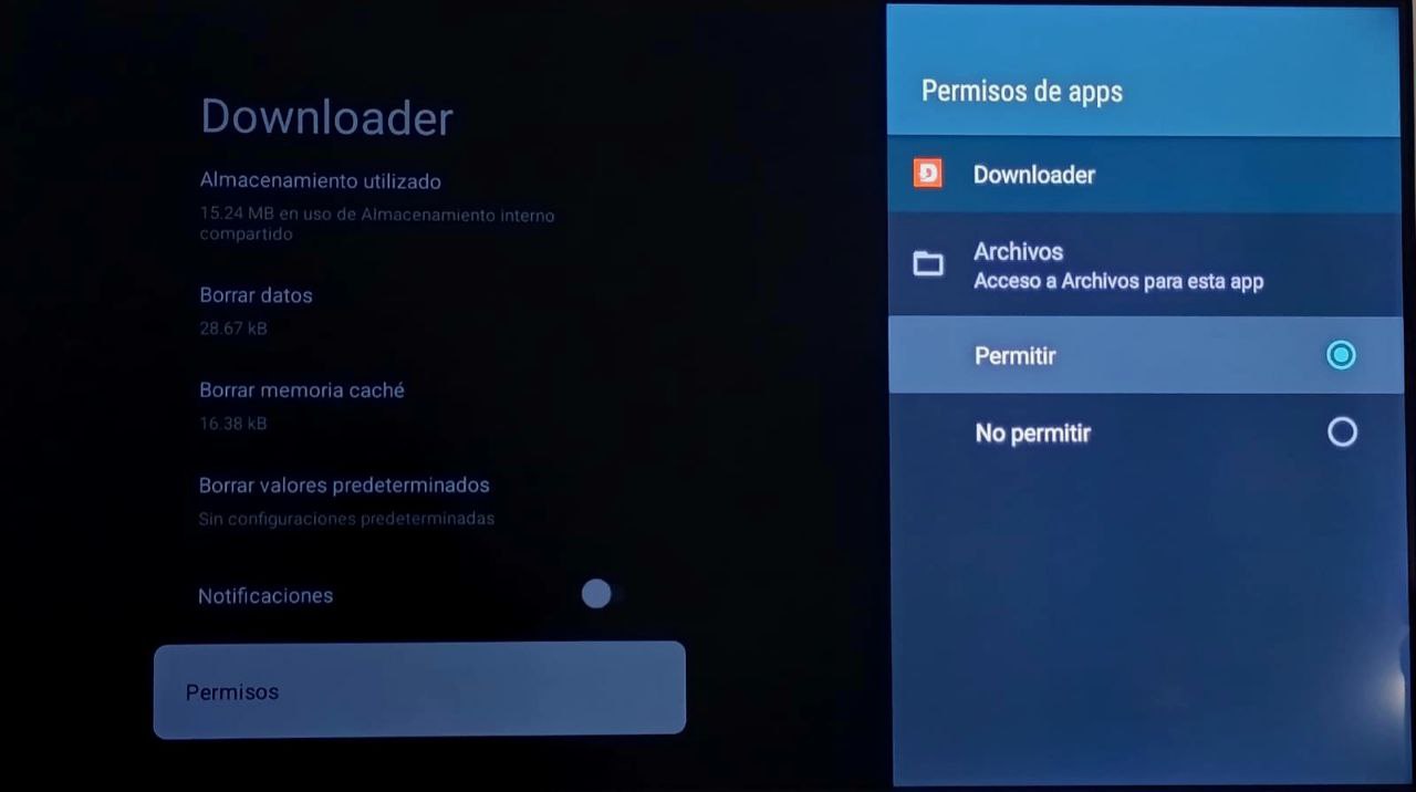 Permitir orígenes desconocidos