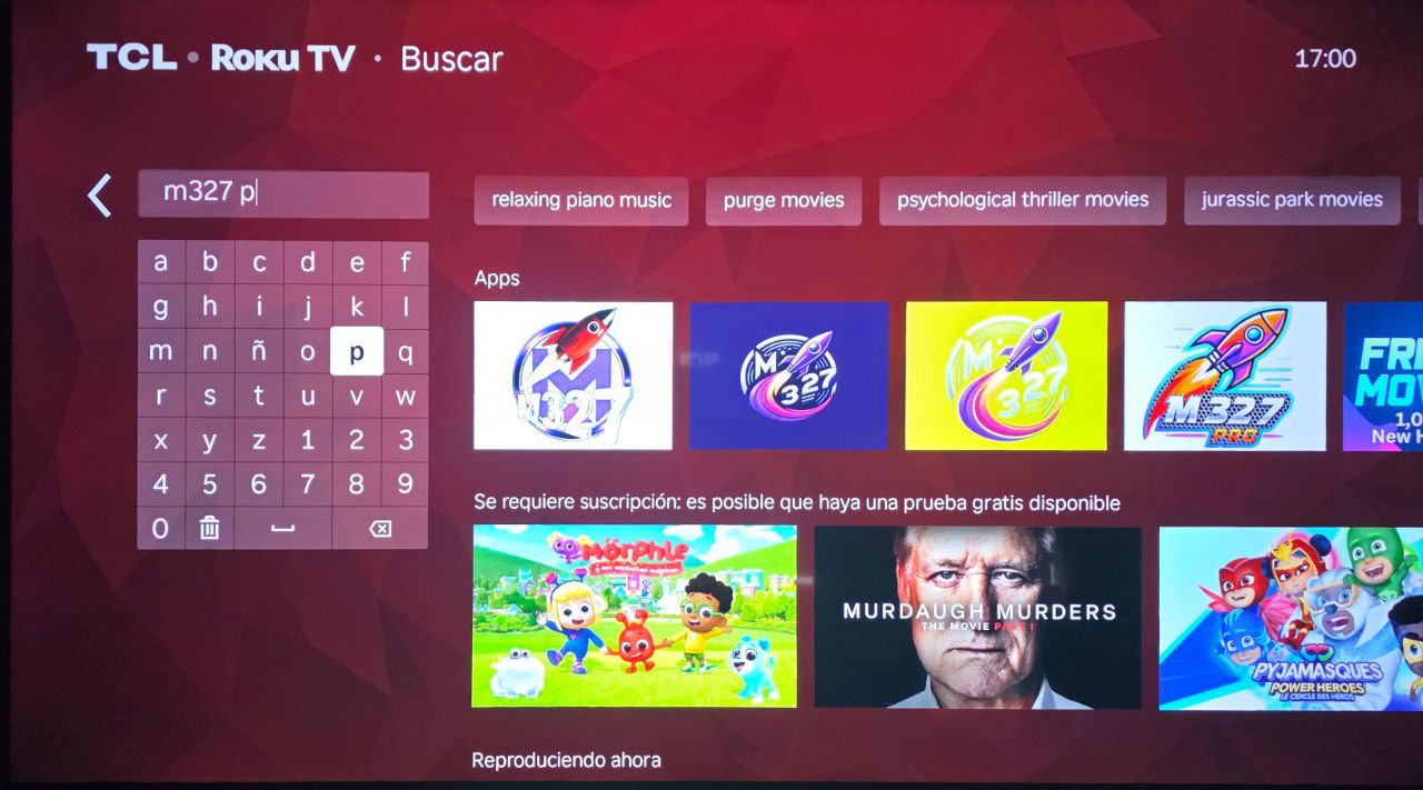 M327 PREMIUM en Roku Store